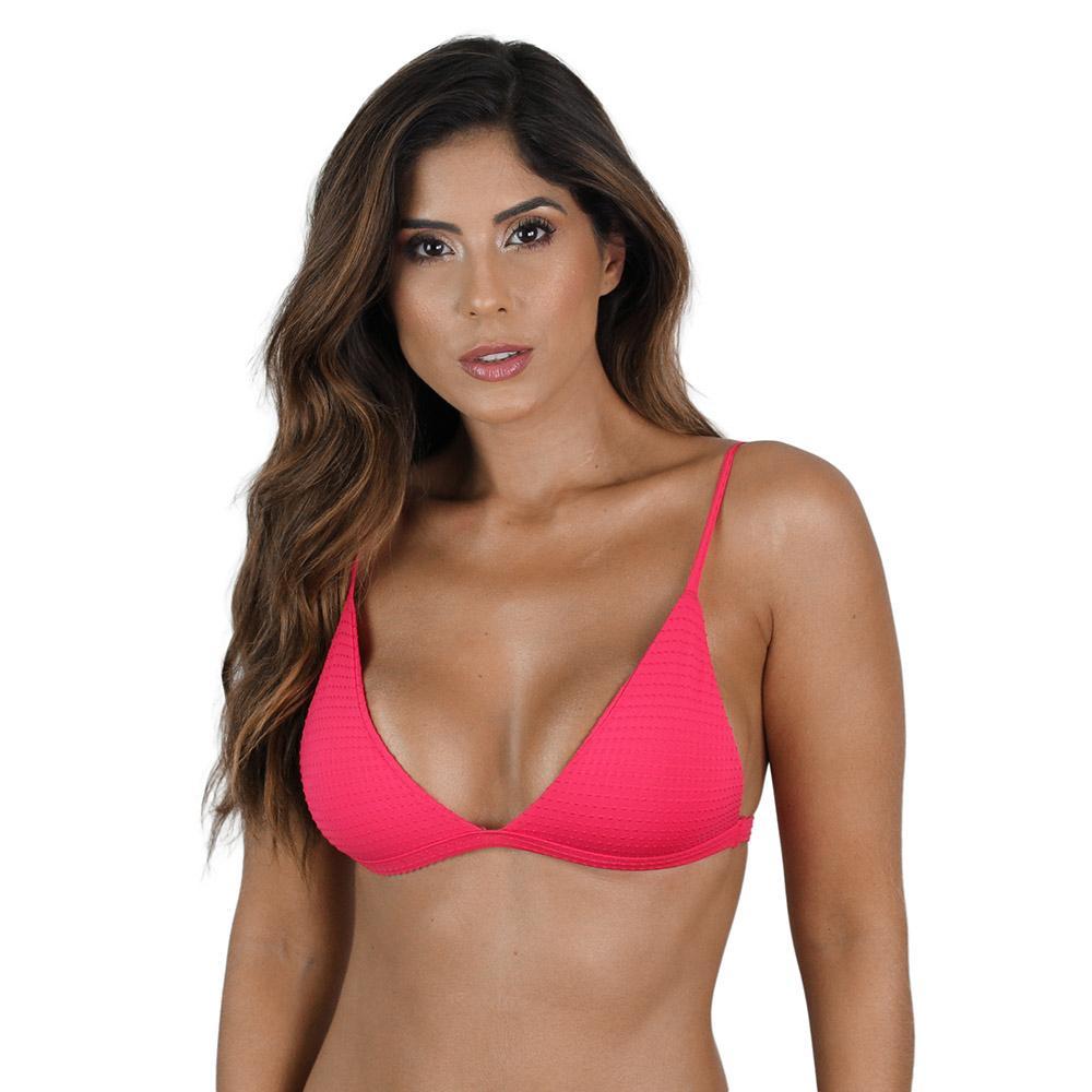 Gaia Top - Pink Dots Top Naked Swimwear XS 
