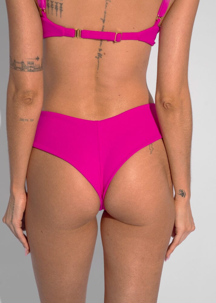 Kelly Bottom - Pink Sand Bottom Naked Swimwear XS Cheeky 