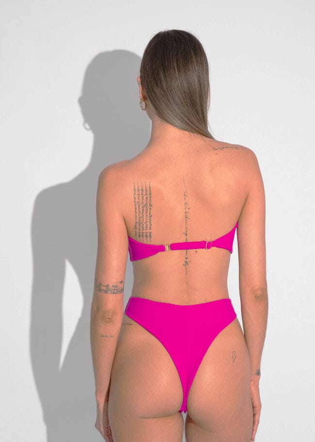 Loren Bottom - Pink Sand Bottom Naked Swimwear XS Brazilian 
